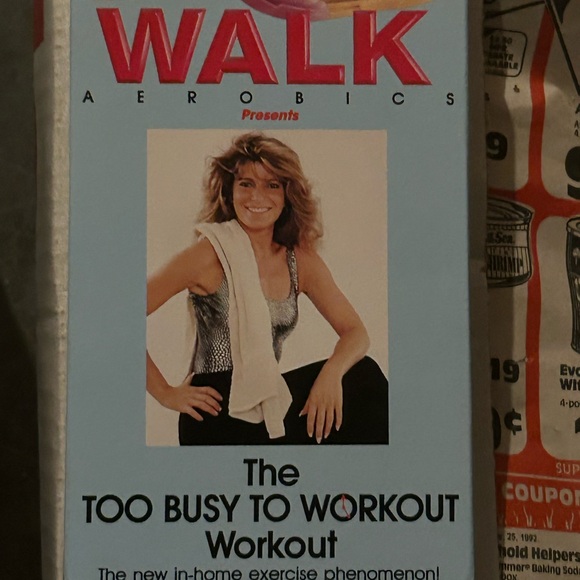 Leslie Sansone’s Walk Aerobics Presents The Too Busy To Workout Workout VHS - Picture 1 of 2